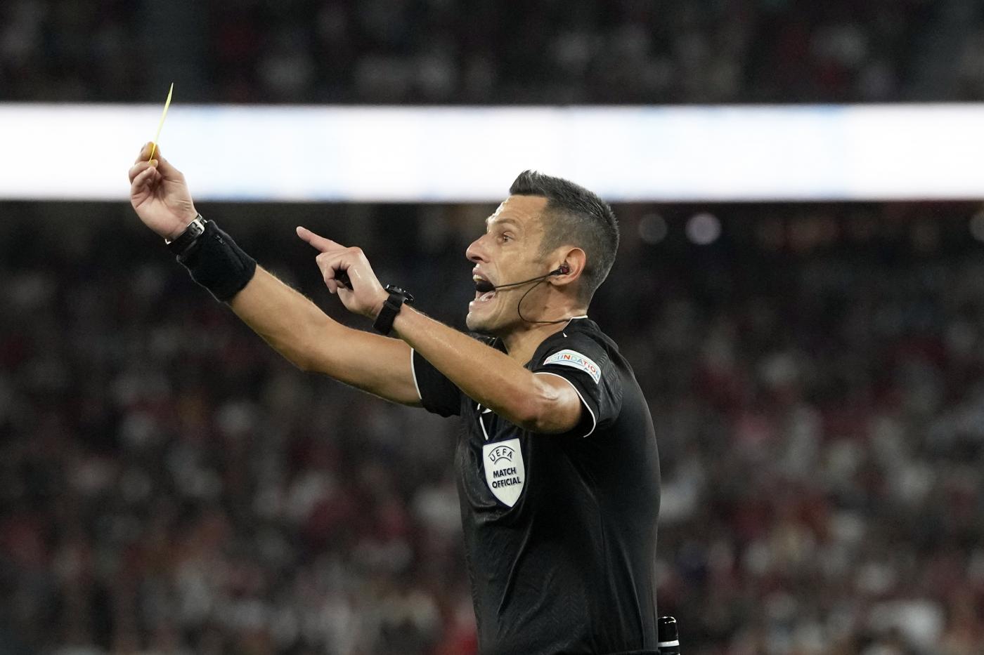 Maurizio Mariani arbitra in Portogallo-Scozia di Nations League