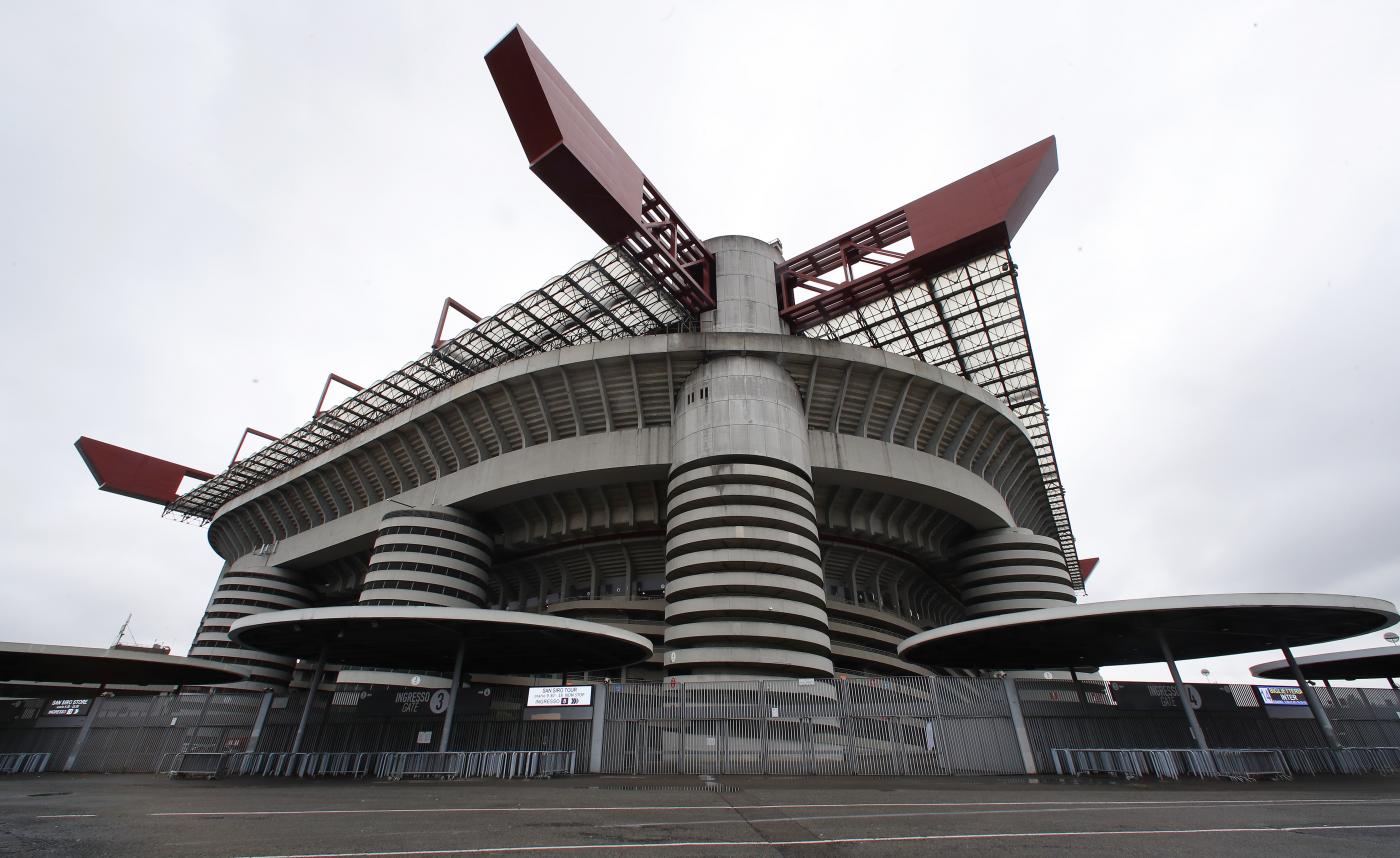 Visuale esterno dell'impianto di San Siro