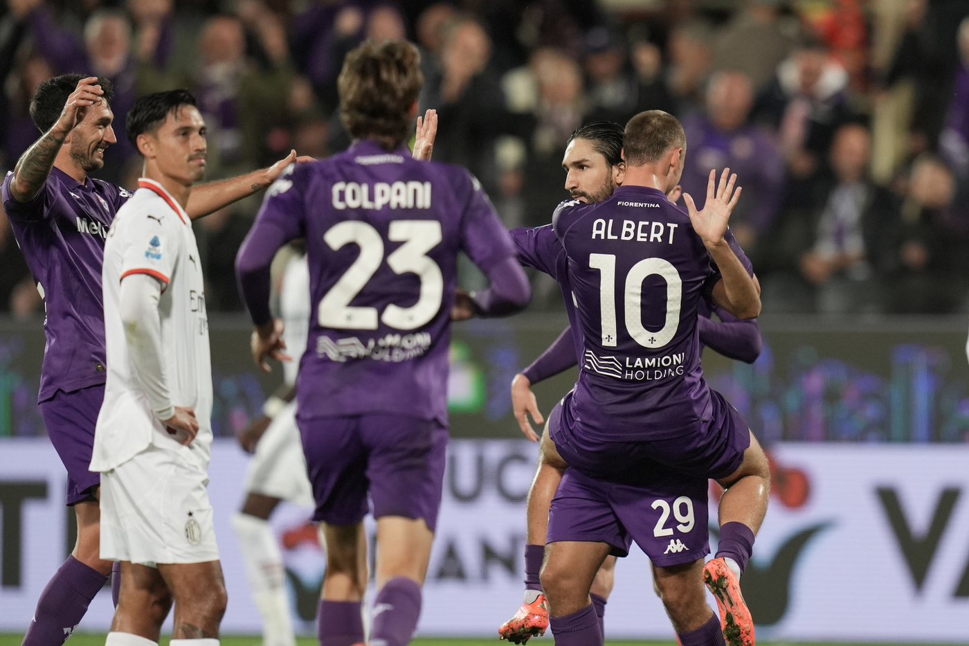 Fiorentina Milan pagelle quotidiani sportivi Serie A 2024-2025