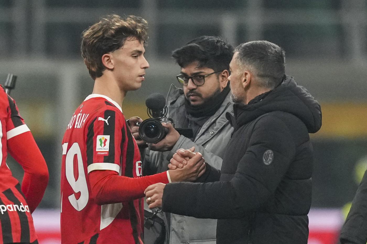 Sergio Conceicao e Joao Felix Milan
