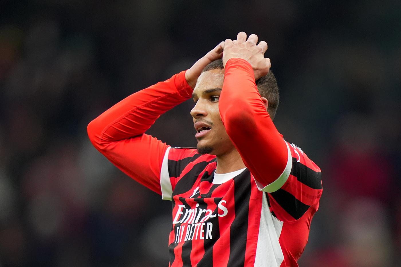 Il difensore del Milan Malick Thiaw in campo con i rossoneri Rossonerisiamonoi.it