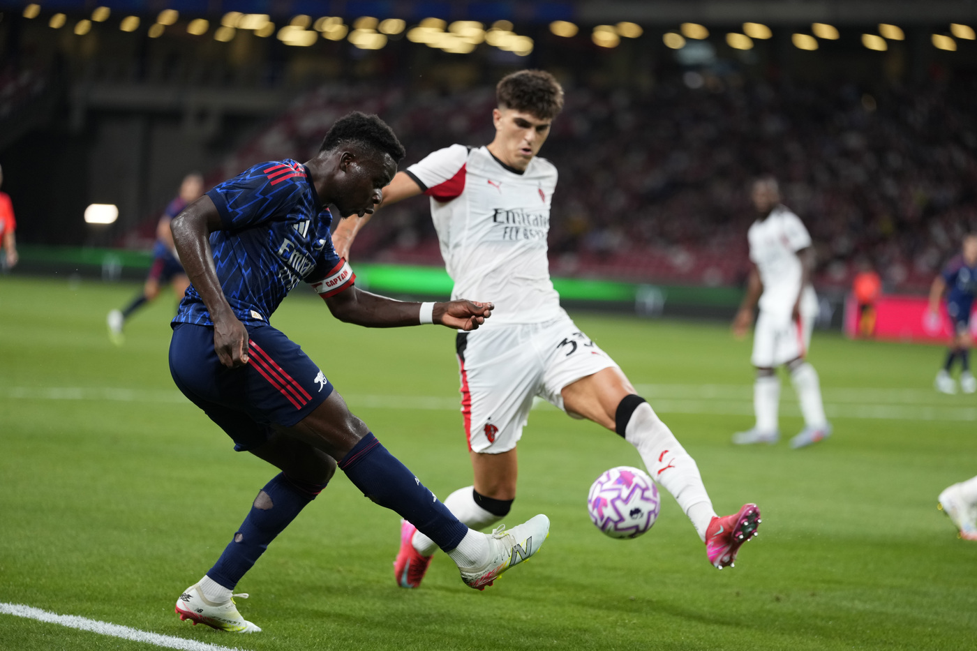 Milan Arsenal Pulisic Saka