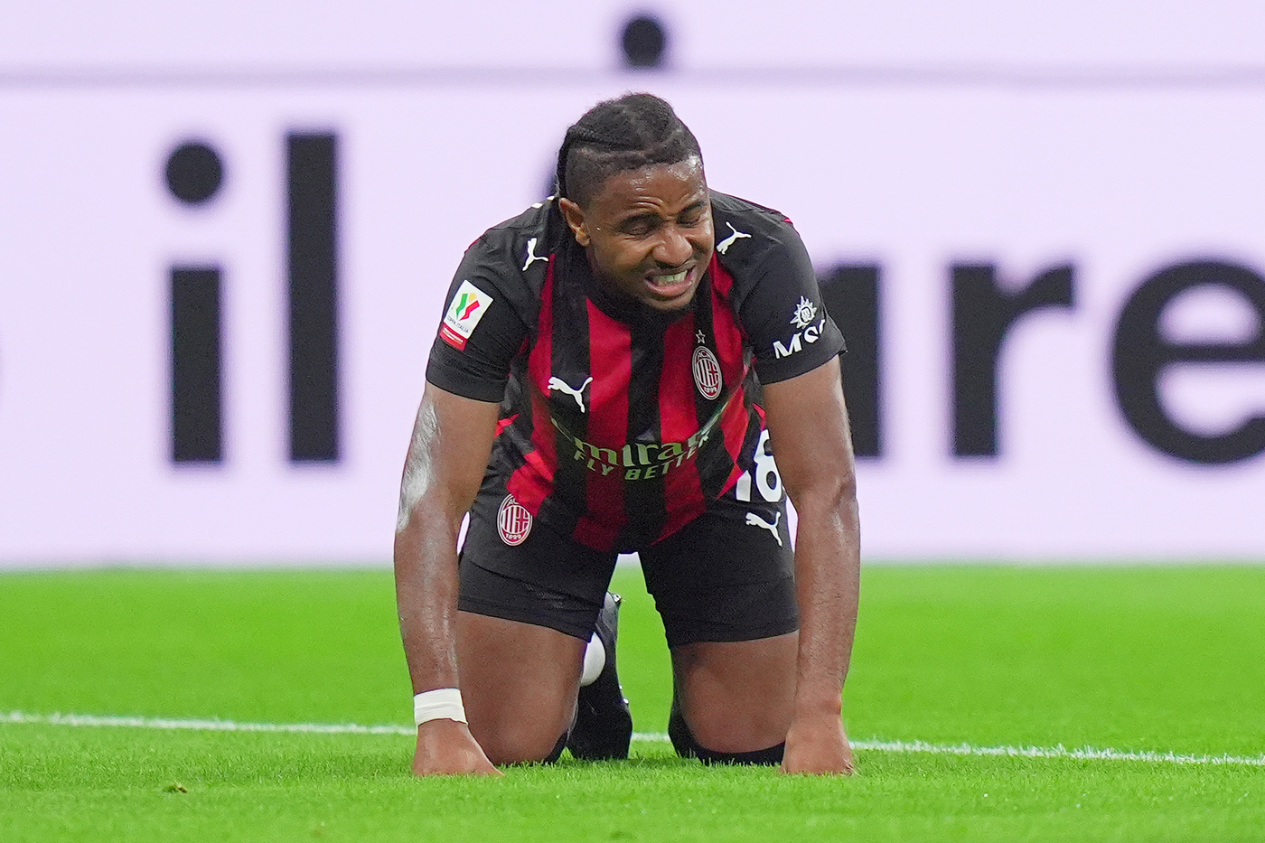 Christopher Nkunku Milan infortuni