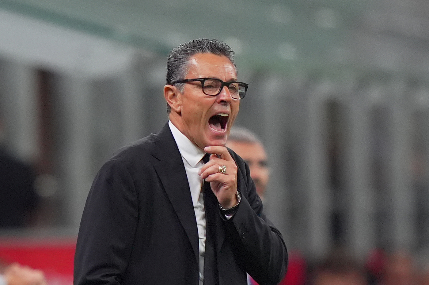 rossonerisiamonoi-landucci-torino-milan-postpartita Il vice allenatore rossonero Marco Landucci durante Milan-Lecce Rossonerisiamonoi.it