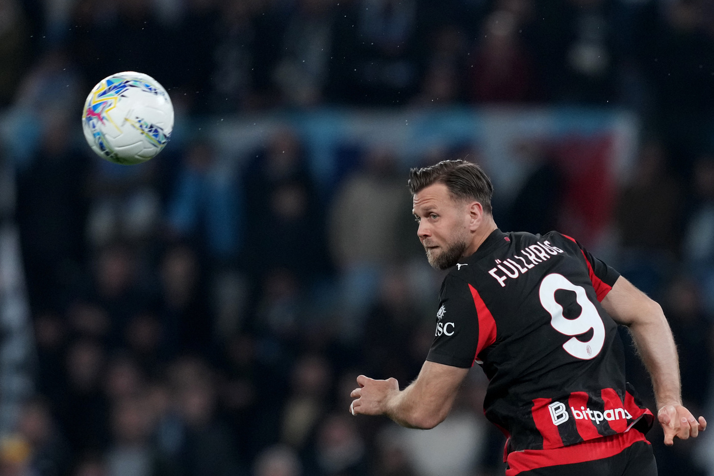 Niklas Fullkrug in campo col Milan in Serie A Rossonerisiamonoi.it