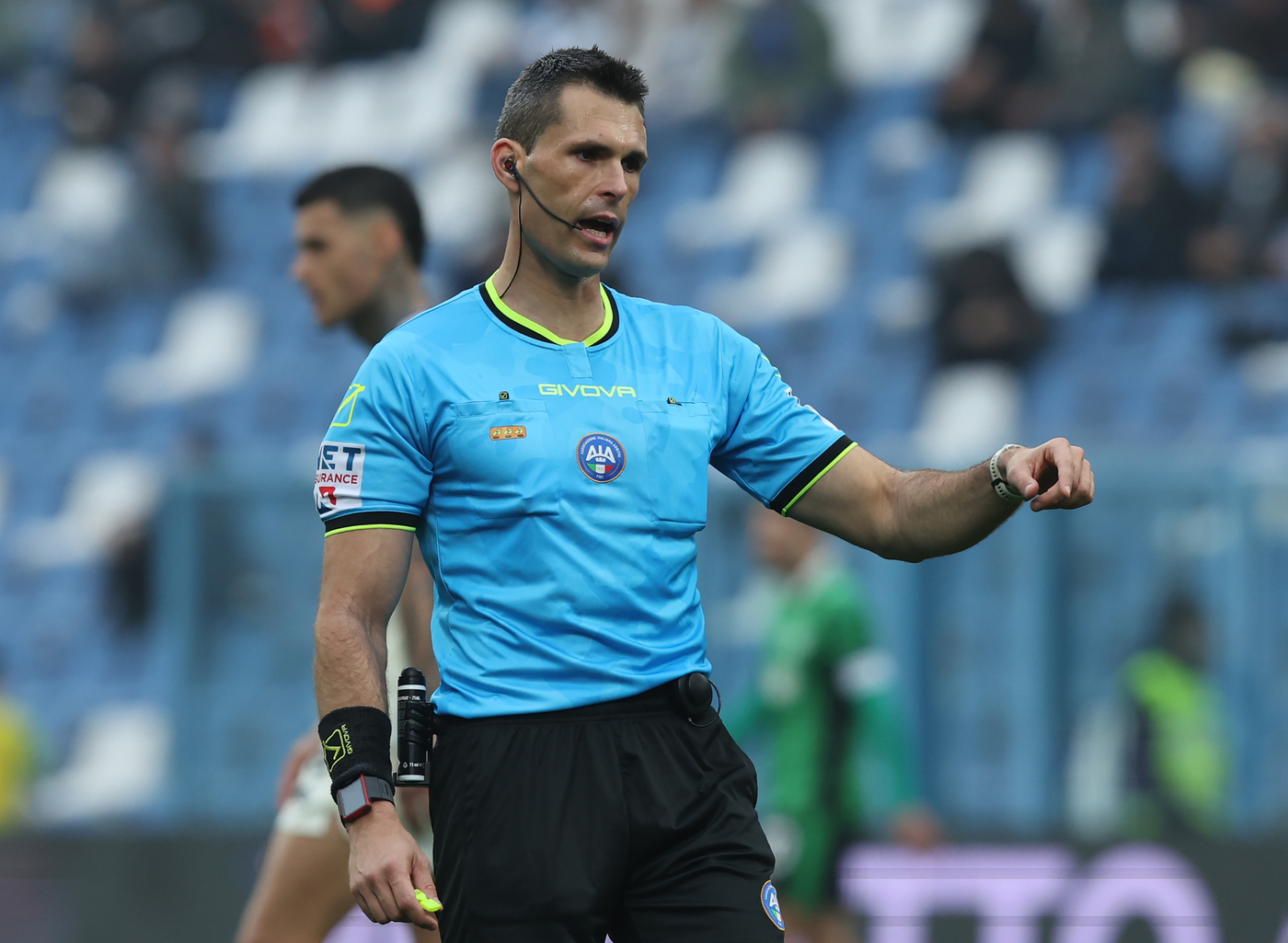 Matteo Marchetti arbitro Milan Udinese