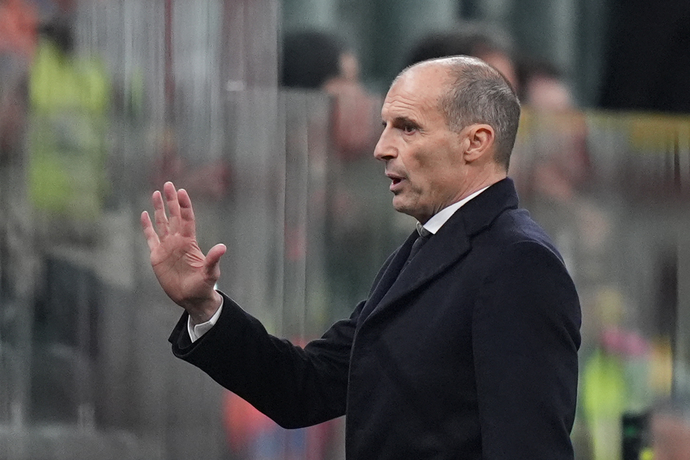 Il tecnico del Milan Massimiliano Allegri al Meazza durante Milan-Torino Rossonerisiamonoi.it