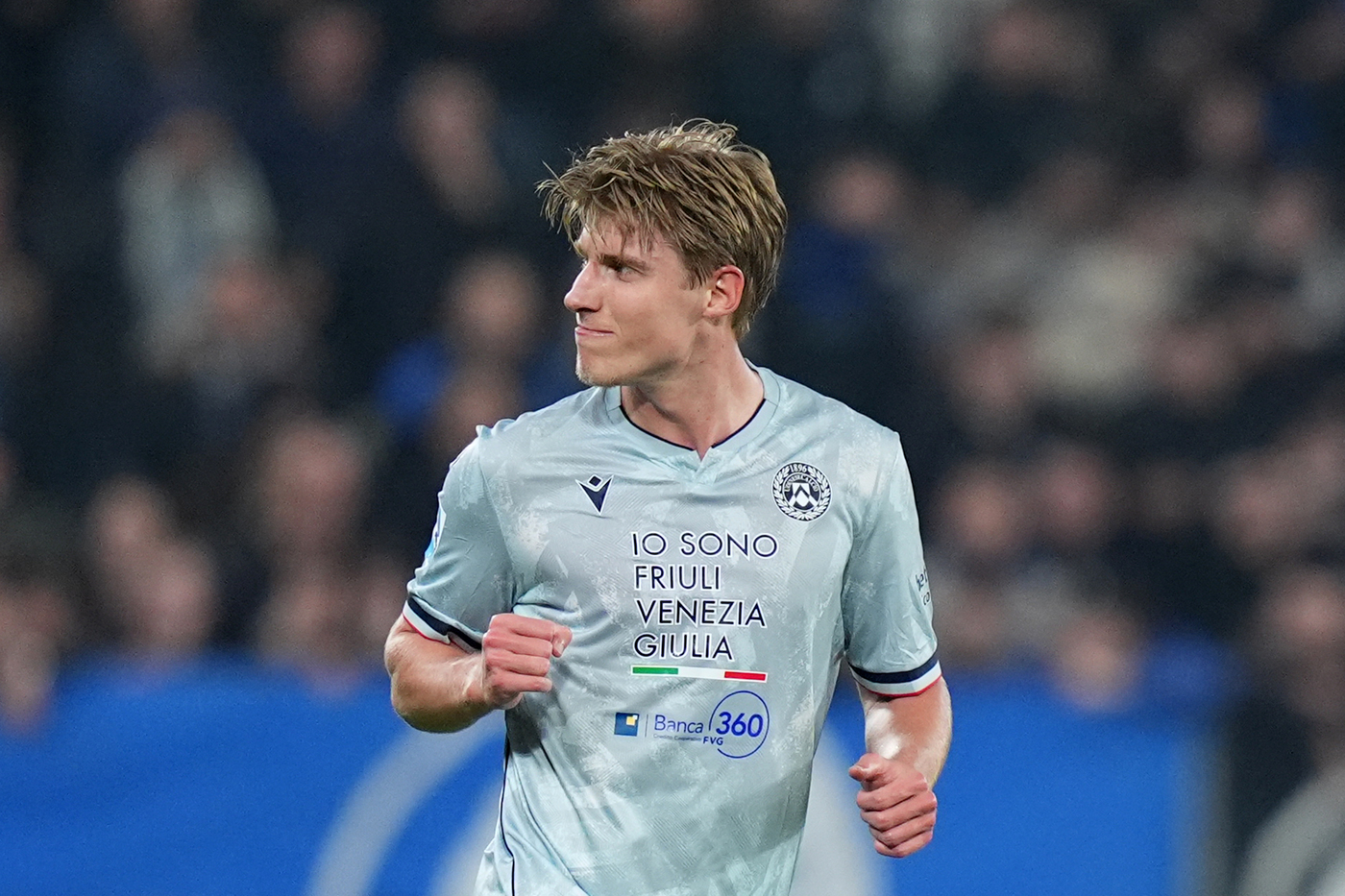 Thomas Kristensen in campo con la maglia dell'Udinese in Serie A Rossonerisiamonoi.it