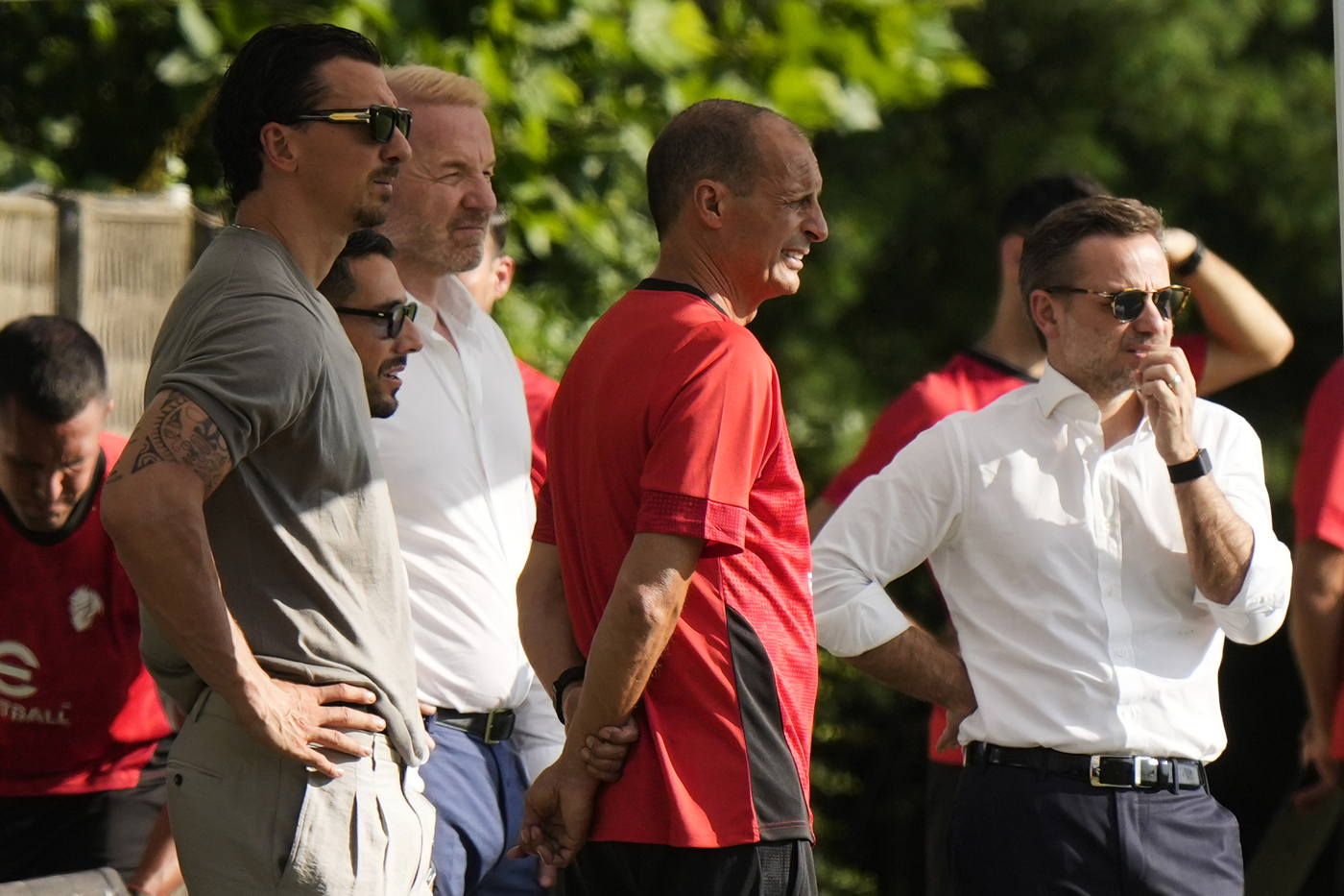 Allegri, Furlani, Tare e Moncada