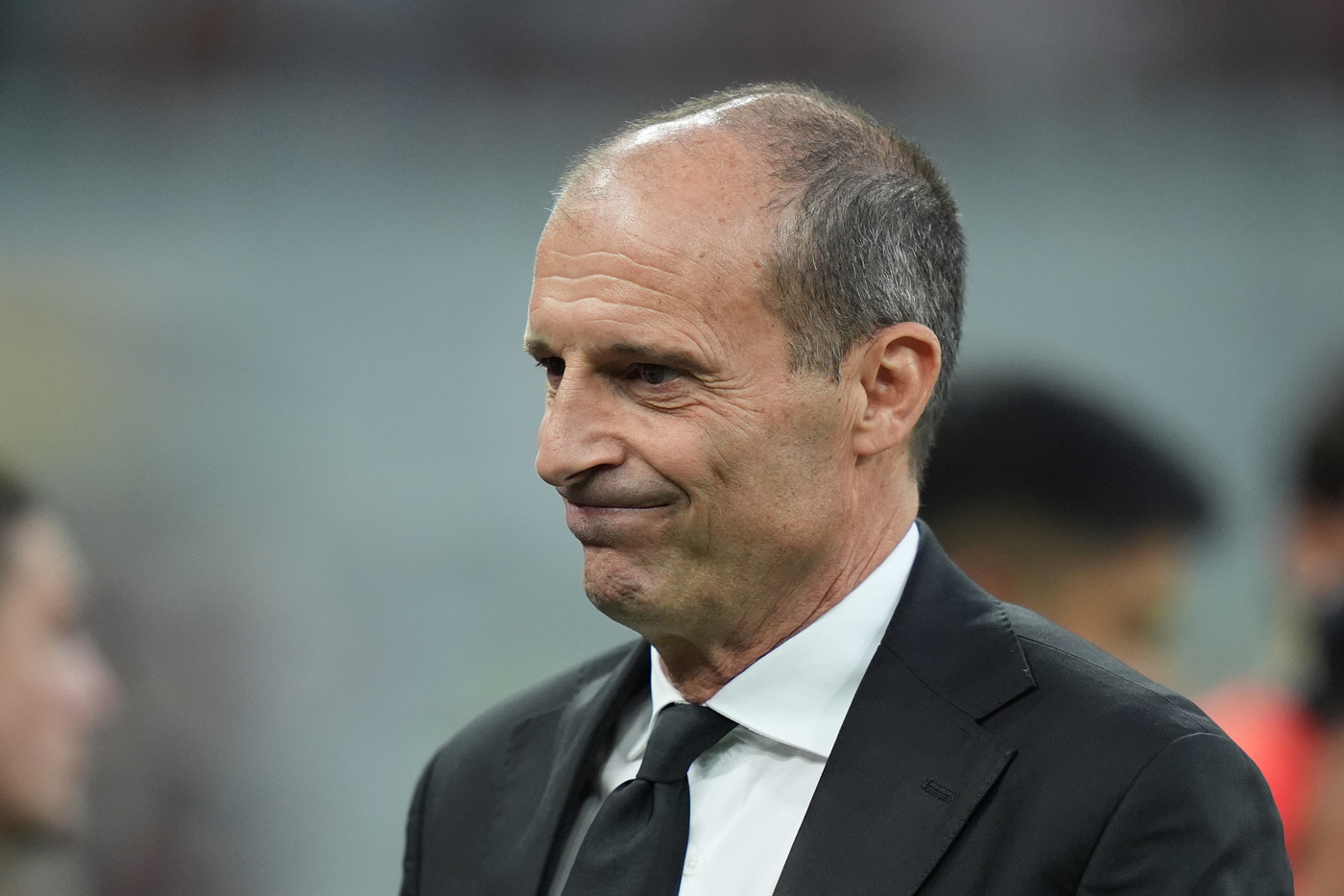 Il tecnico del Milan Massimiliano Allegri al Meazza Rossonerisiamonoi.it